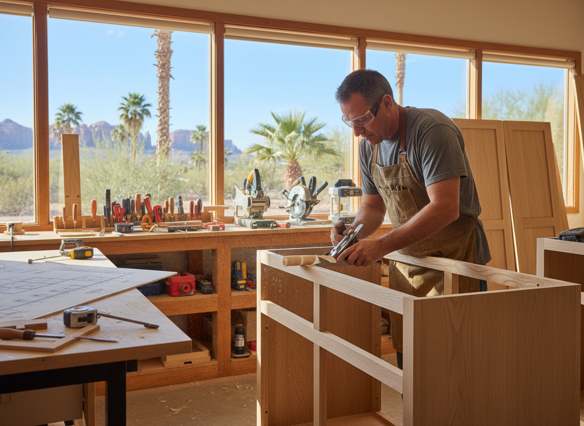Custom Cabinet  in Downtown Chandler